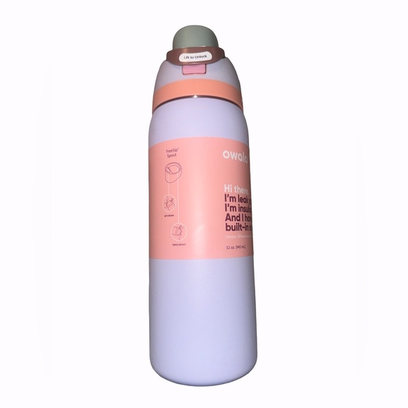 Owala FreeSip Stainless Steel Water Bottle
Periwinkle Twinkle
32 oz
New with Tag - Picture 3 of 9